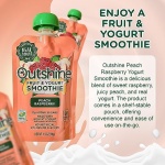 Outshine Peach Raspberry Yogurt Smoothie Pouches (24)