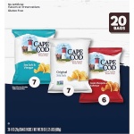 Cape Cod Potato Chips Variety Pack, 28g (Pack of 20)