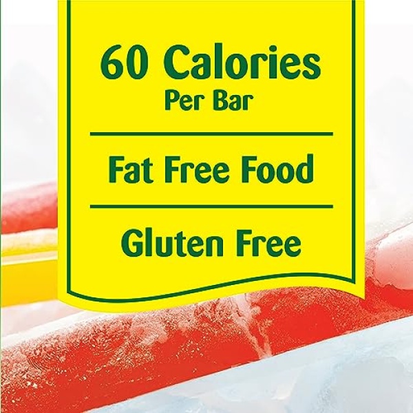 Wyler's Italian Ice Fat Freezer Bars, 56g, 96 count