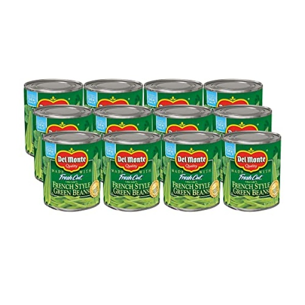 Del Monte French Style Green Beans, 227g (Pack of 12)