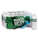 Poland Spring Natural Spring Water, 500 ml Bottles (24 Pack)
