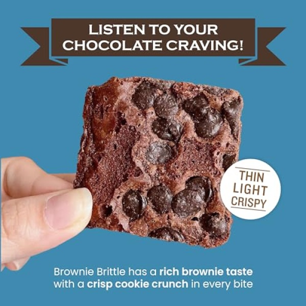 Sheila G's Brownie Brittle – Choc Chip & Salted Caramel