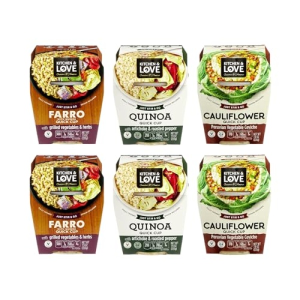 Kitchen & Love Best Sellers Variety Box 6-Pack | Vegan