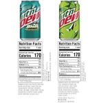 Mountain Dew Baja Blast Variety Pack, 355ml Cans (18 Pack)