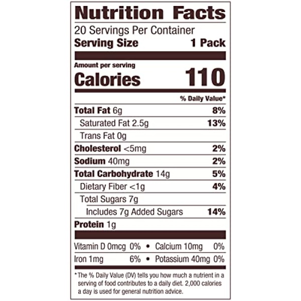 Milano Dark Chocolate Cookies, 20 Packs, 2 per Pack