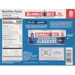 Bumble Bee Solid White Albacore Tuna, 142g Can (8 Pack)