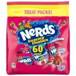 Nerds Gummy Clusters, Rainbow, 60 Count (850g)
