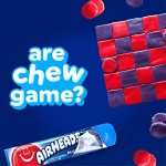 Airheads Blue Raspberry Taffy, 36 Bars, 30g