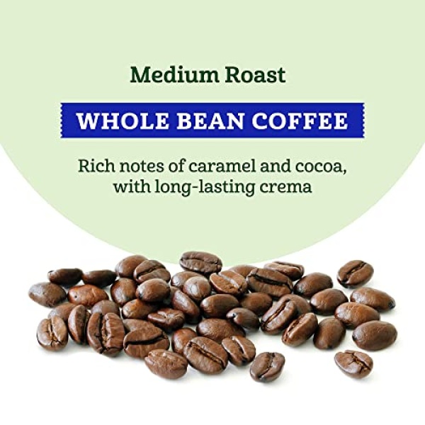 Amazon Fresh House Blend Crema Espresso, Whole Bean, 1 kg