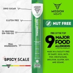 Mission Meats Grass Fed Beef Sticks, Sugar Free, 28g, 12 Pack
