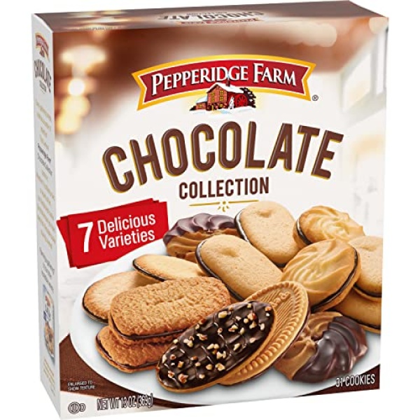 Pepperidge Farm Chocolate Collection, 7 Varieties, 368g Box