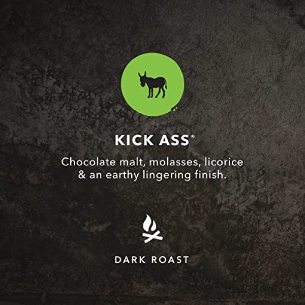 Kicking Horse Coffee, Kick Ass, Dark Roast, Whole Bean, 1kg