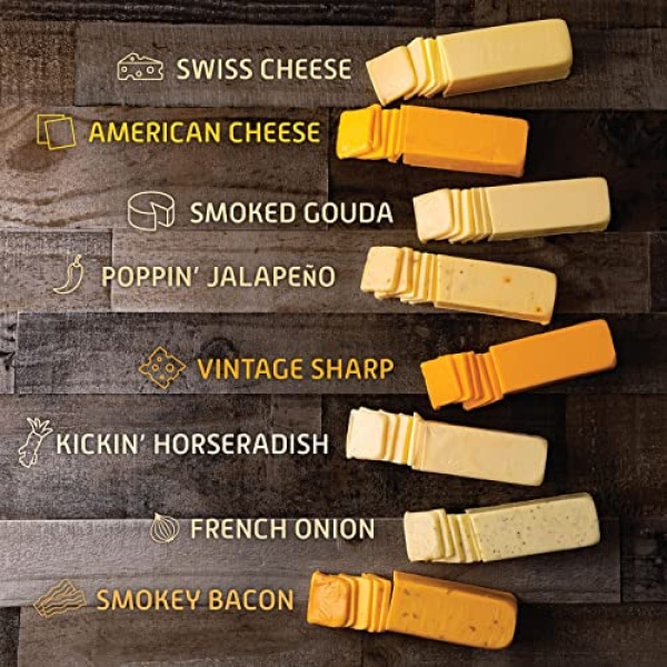 Wisconsin Gourmet Cheese Assortment, 454g Gouda Block