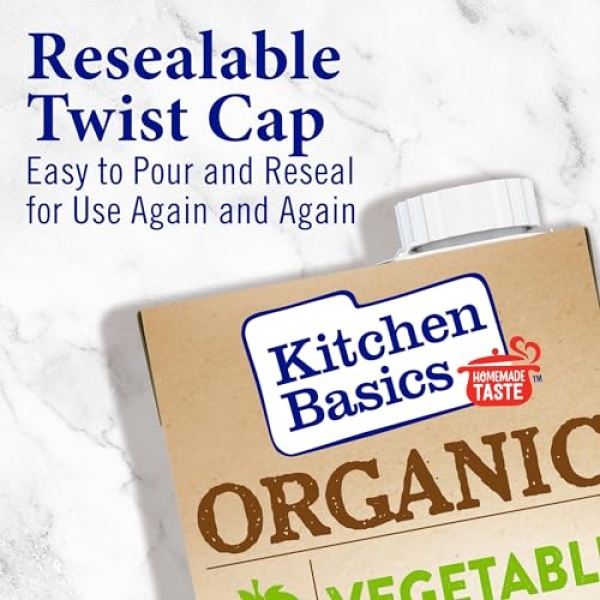 Kitchen Basics Organic Veg Stock, 946 ml