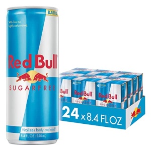 Red Bull Sugar Free Energy Drink, 250ml, 24 Cans