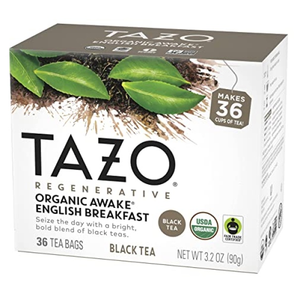 TAZO Black Tea, Organic Awake English Breakfast, 144 Bags