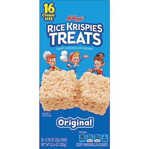 Rice Krispies Treats, Original, 16 Bars (352g)