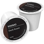 Solimo Dark Roast Coffee Pods, 100 Count (Pack of 1)