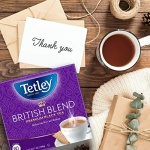 Tetley British Blend Black Tea, 80 Bags (Pack of 4)