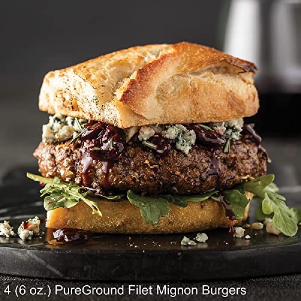 Omaha Steaks Deluxe Gift: Filet, Burgers, Franks, Sides