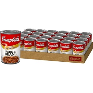 Campbell's Canned Pork & Beans, 312g Can (Pack of 24)