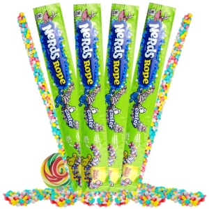Easter Nerds Ropes, Pack of 4, 26g Each