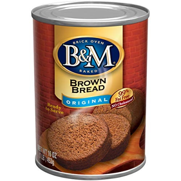 B&M Brown Bread, Original, 454g (Pack of 12)