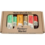 Farmers' Market Charcuterie Gift, Cheese & Smoked Meat