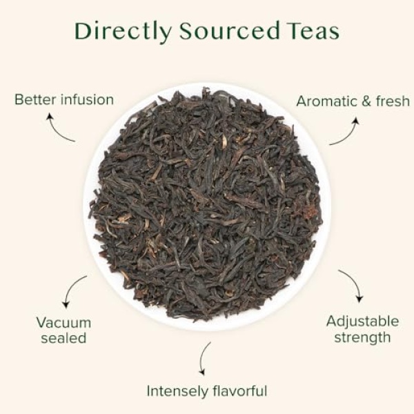 VAHDAM Assam Black Tea Leaves 340g | High Caffeine