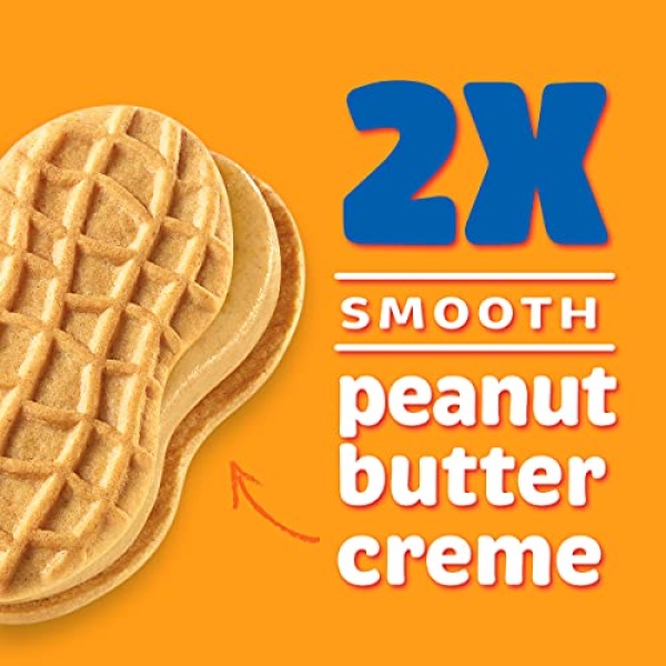 Nutter Butter Double Nutty Cookies, Family Size, 433g