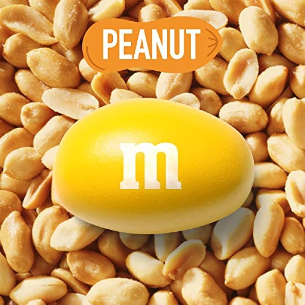 M&M'S Peanut Milk Chocolate Candy, 1.08 kg (Pack of 2)