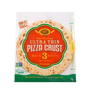 Golden Home Ultra Thin Pizza Crust, 30 cm (3 Pack)