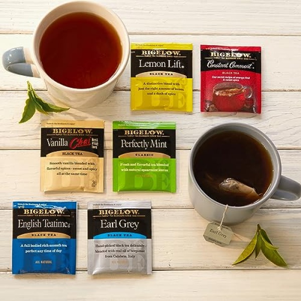 Bigelow Black Tea Variety Pack, 120 Tea Bags