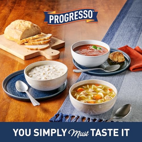 Progresso Traditional Chicken Noodle Soup, 540g, 4 Pack