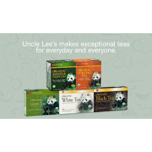 Uncle Lee's Organic Black Tea, 100 Bags