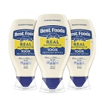 Best Foods Real Mayonnaise Squeeze Bottle 3 Ct 567g