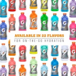Gatorade Frost Variety Pack, 591ml Bottles - Pack of 12