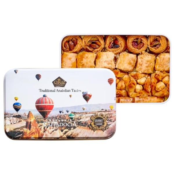 Cerez Pazari Assorted Baklava Gift Basket - 240g