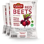 Gefen Red Beets, Whole, Peeled, Cooked, 500g (3 Pack)