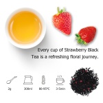 HANFANGLING Strawberry Black Tea, 100% Natural, 50g