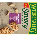 Nature Valley Savory Nut Crunch Bars, Everything Bagel, 25g