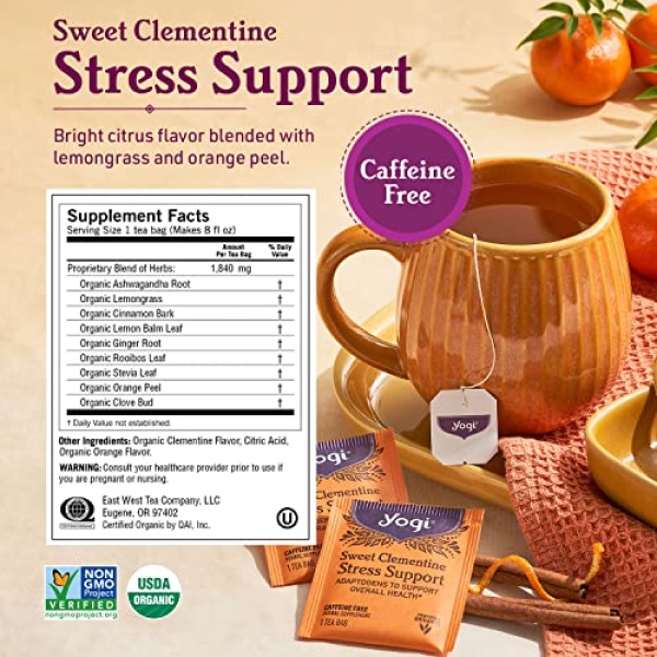 Yogi Tea Stress Relief & Herbal Variety Pack - 96 Bags