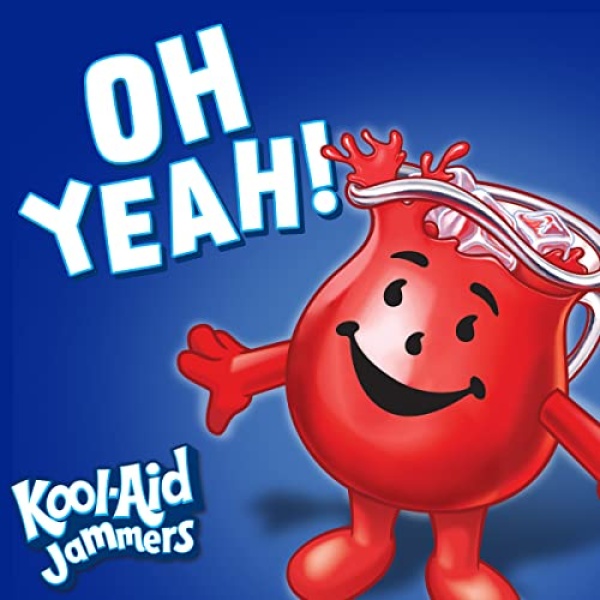 Kool-Aid Jammers Blue Raspberry Kids Drink (10 ct, 177 ml)