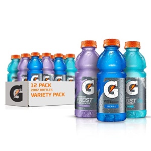 Gatorade Frost Variety Pack, 591ml Bottles - Pack of 12