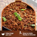 Keystone All Natural Ground Beef 397g Canned Meat Pack of 6