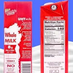 Prairie Farms UHT Whole Milk, 946ml (4 Pack)