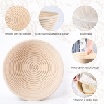Round Bread Proofing Baskets Set of 2 (21.6 cm)