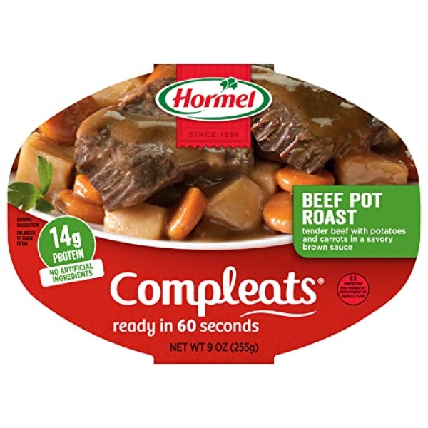 HORMEL COMPLEATS Beef Pot Roast, 255g (Pack of 6)