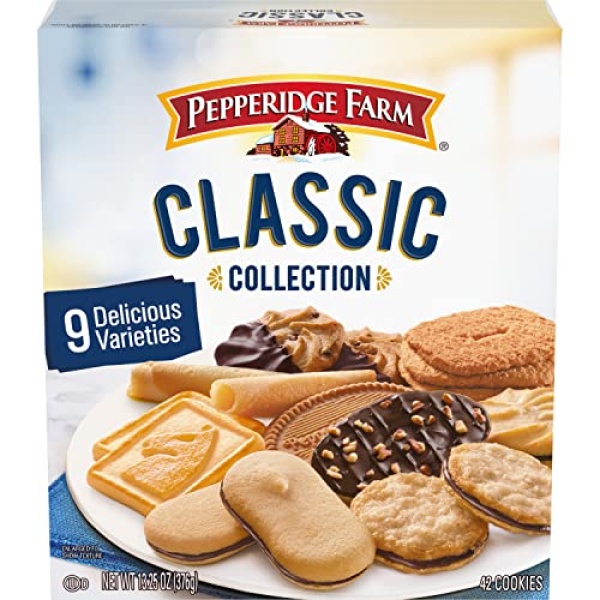 Pepperidge Farm Cookies Classic Collection, 375g Box