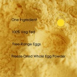 ORGFUN Whole Eggs Powder, Pasteurized, 250g